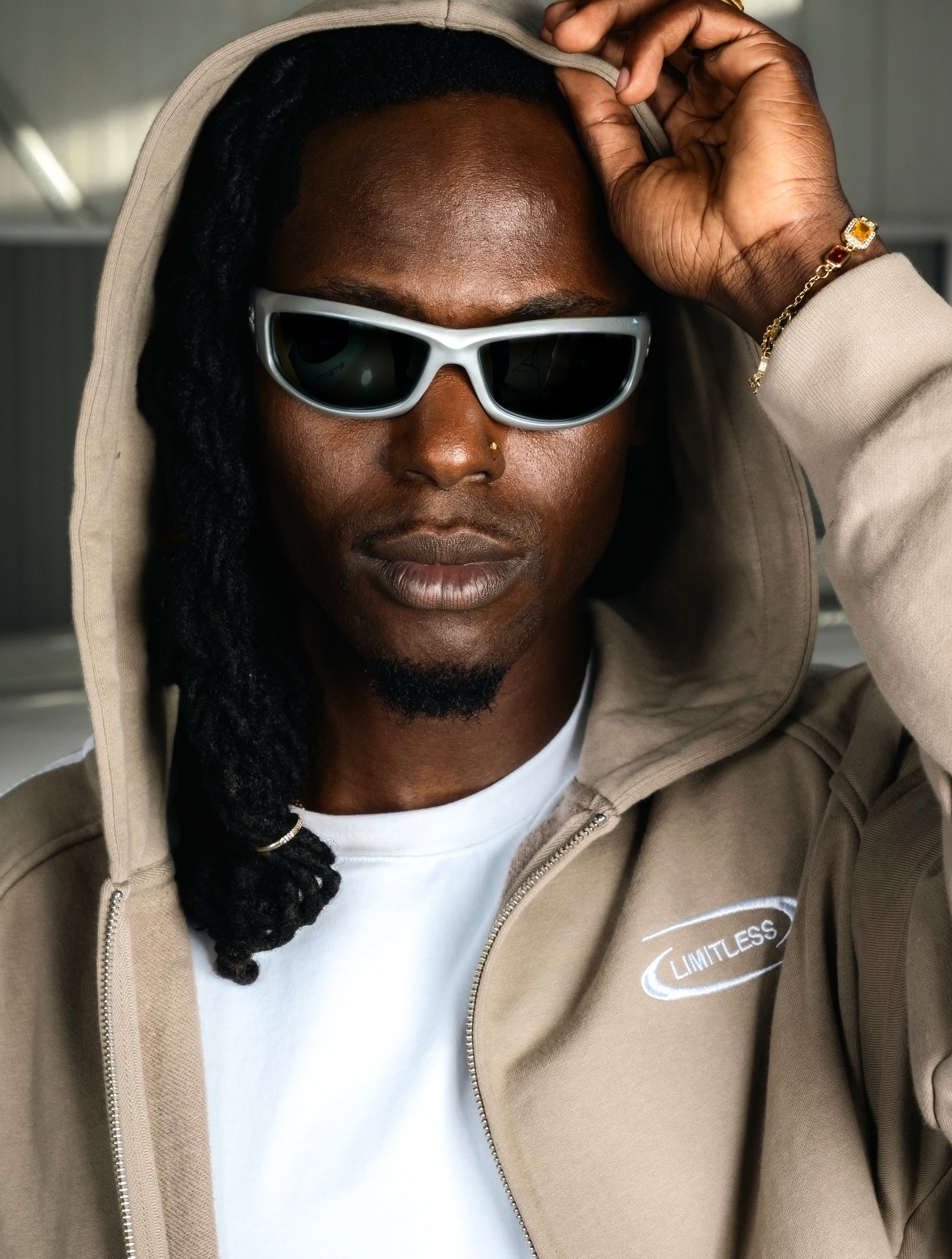 ELIPSE LOGO ZIP-UP HOODIE