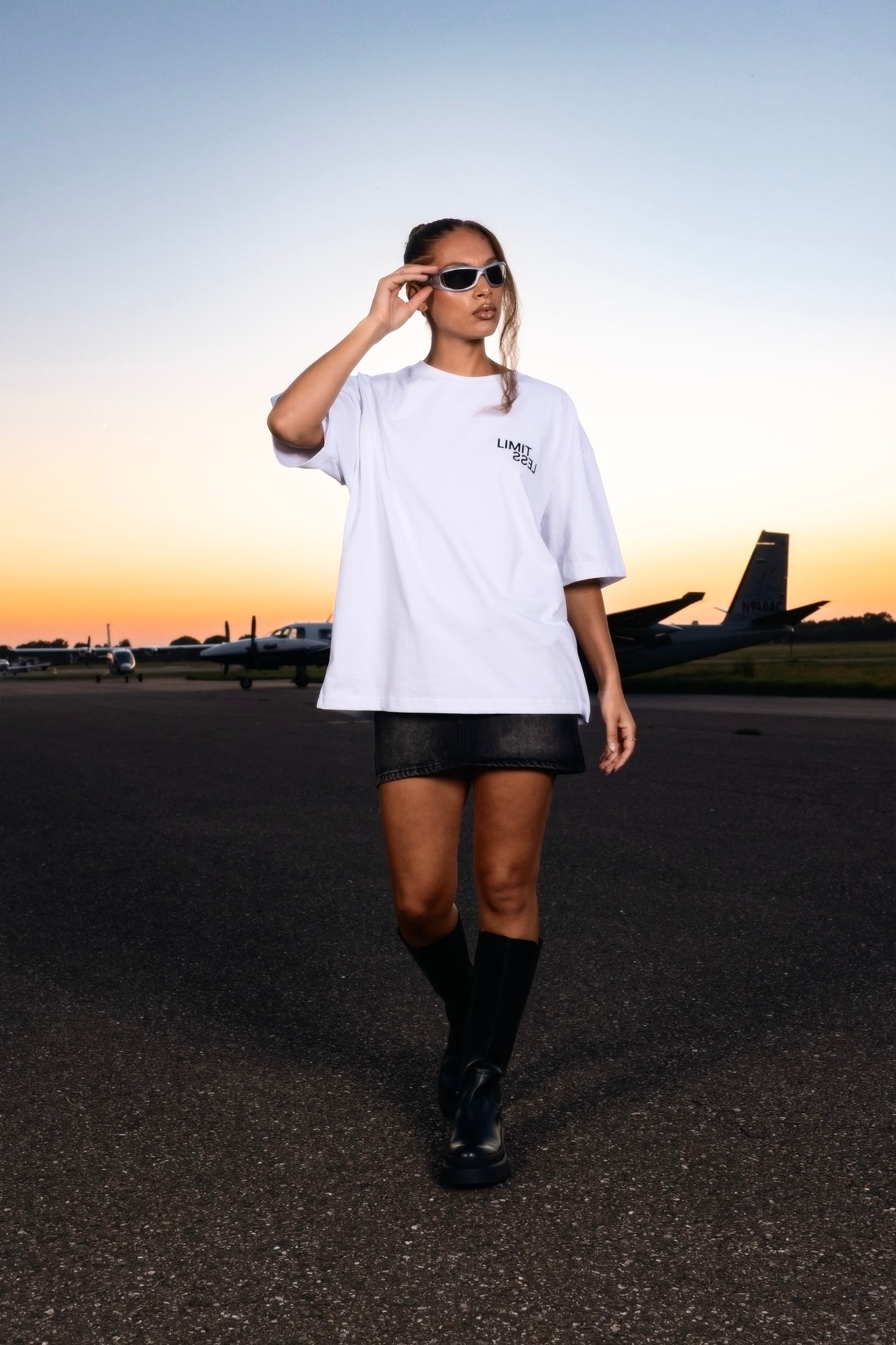 MIRRORED LOGO T-SHIRT